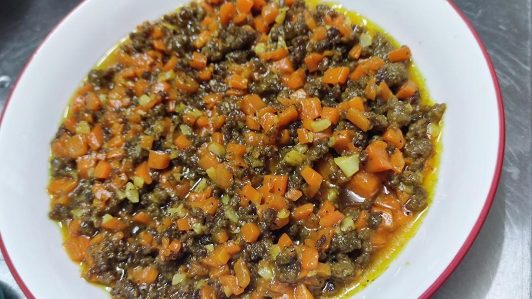 ✅挑战365天晚餐不重样第139天：咖喱碎牛肉‼️