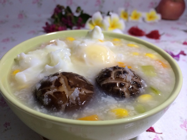 胡萝卜玉米粥