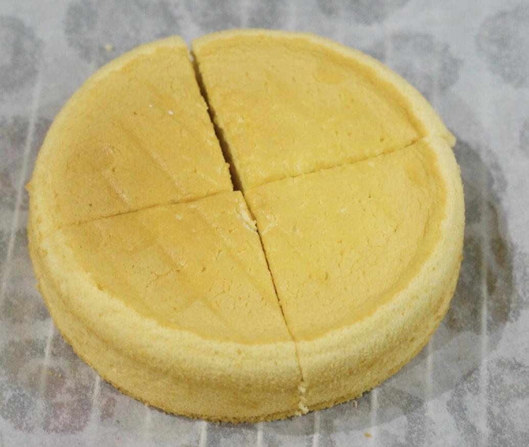 记录6寸戚风配方，不回缩不塌陷轻微开裂，细腻绵软，膨胀力好