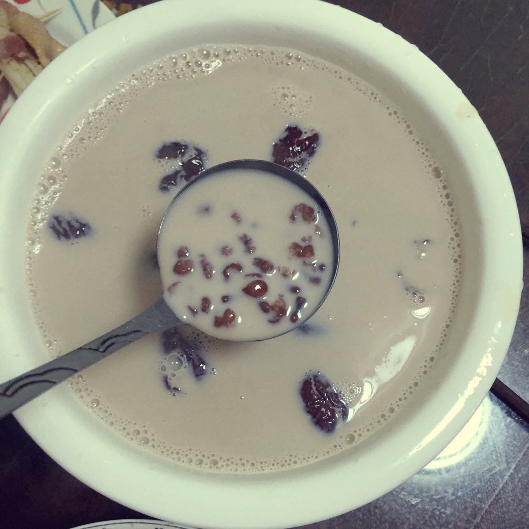 红豆薏米牛奶汤