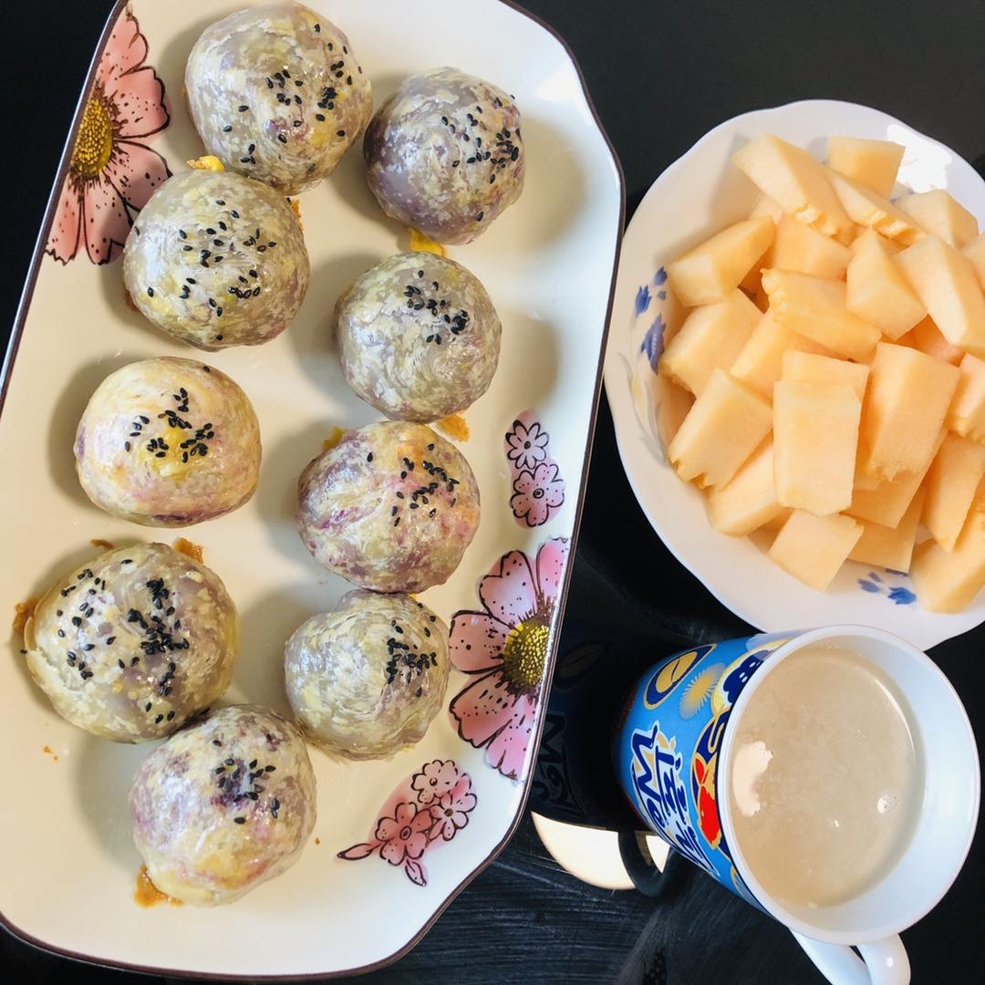 紫薯酥之新手蛋挞皮简易版