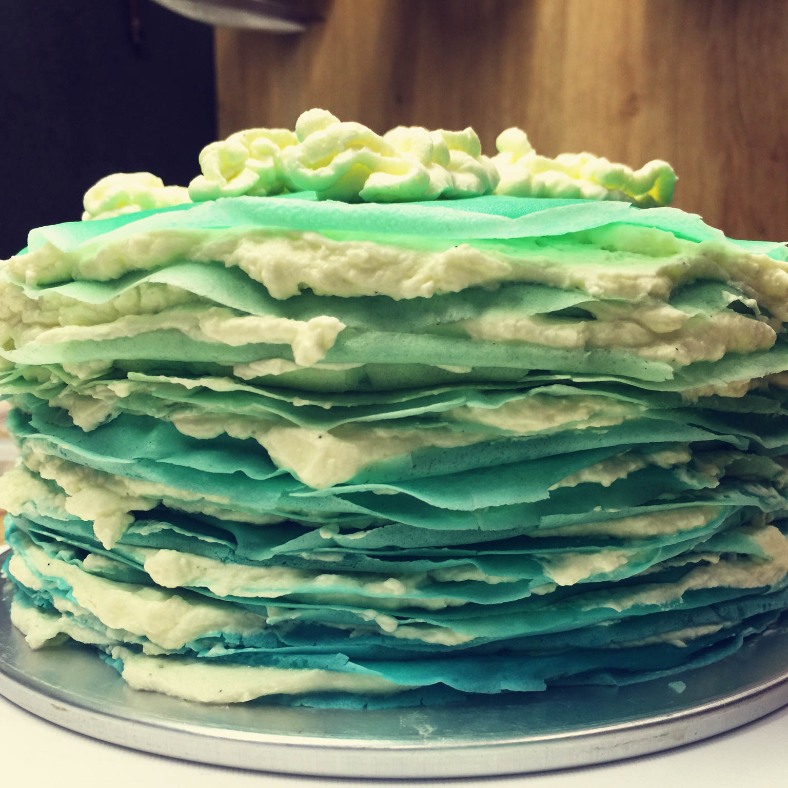 彩虹千层蛋糕 彩虹可丽饼(Mille Crepe Cake)