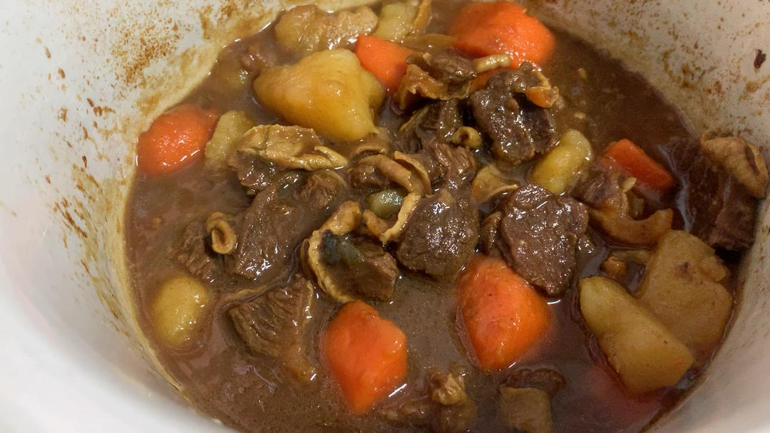 沙沙土豆胡萝卜炖牛肉