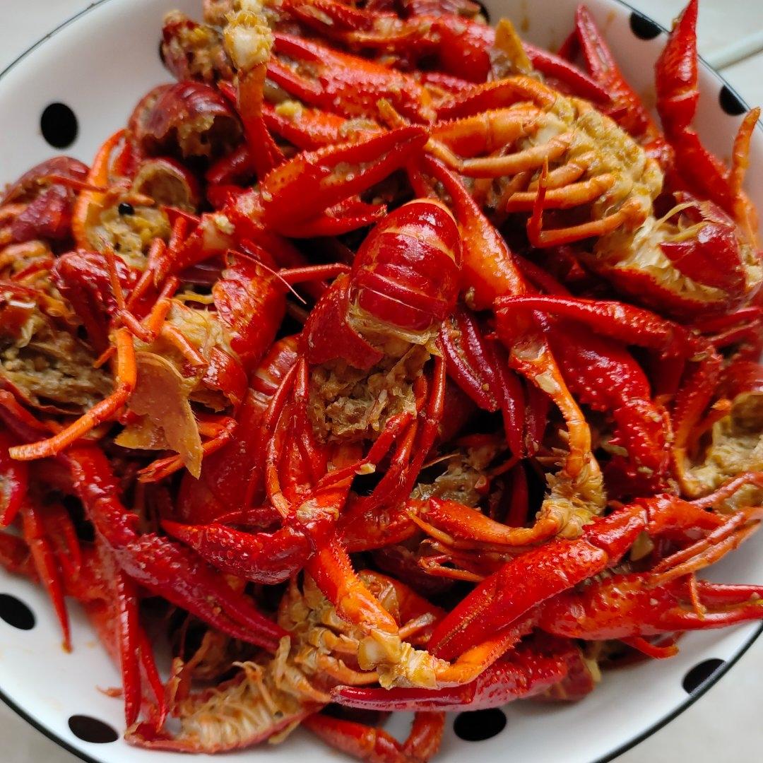 香辣小龙虾（用火锅底料）