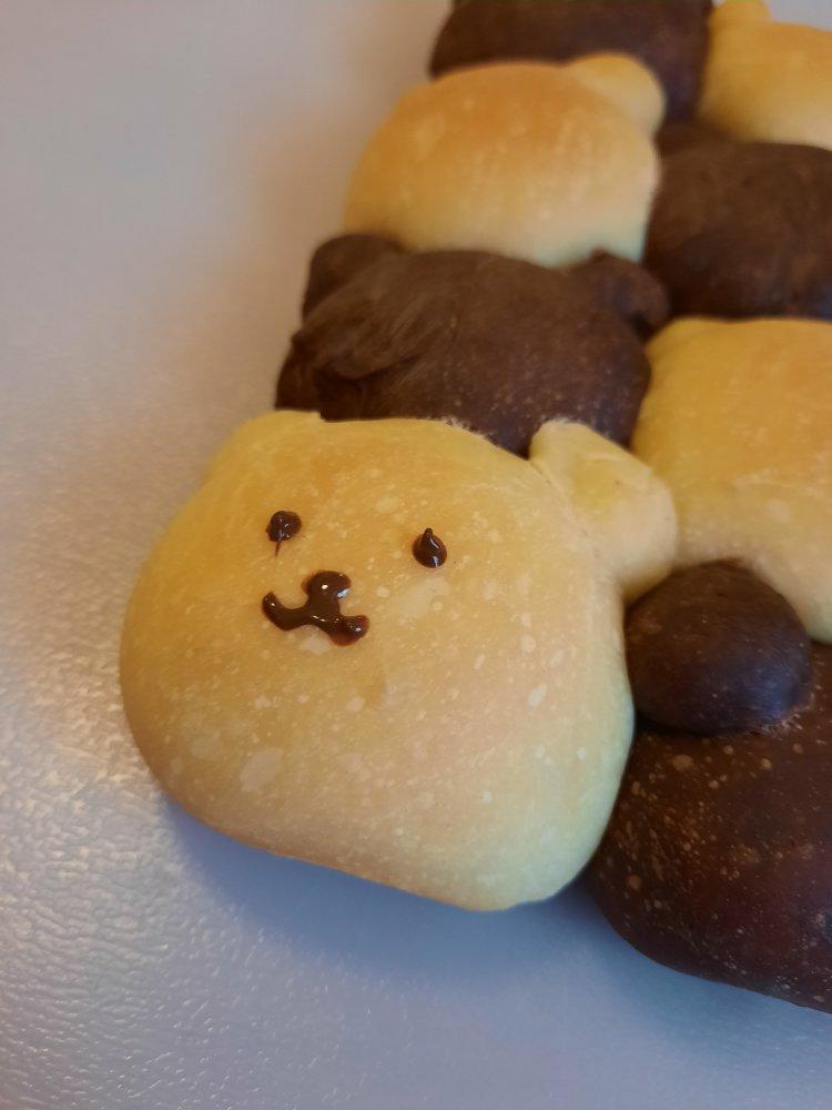 小熊挤挤面包