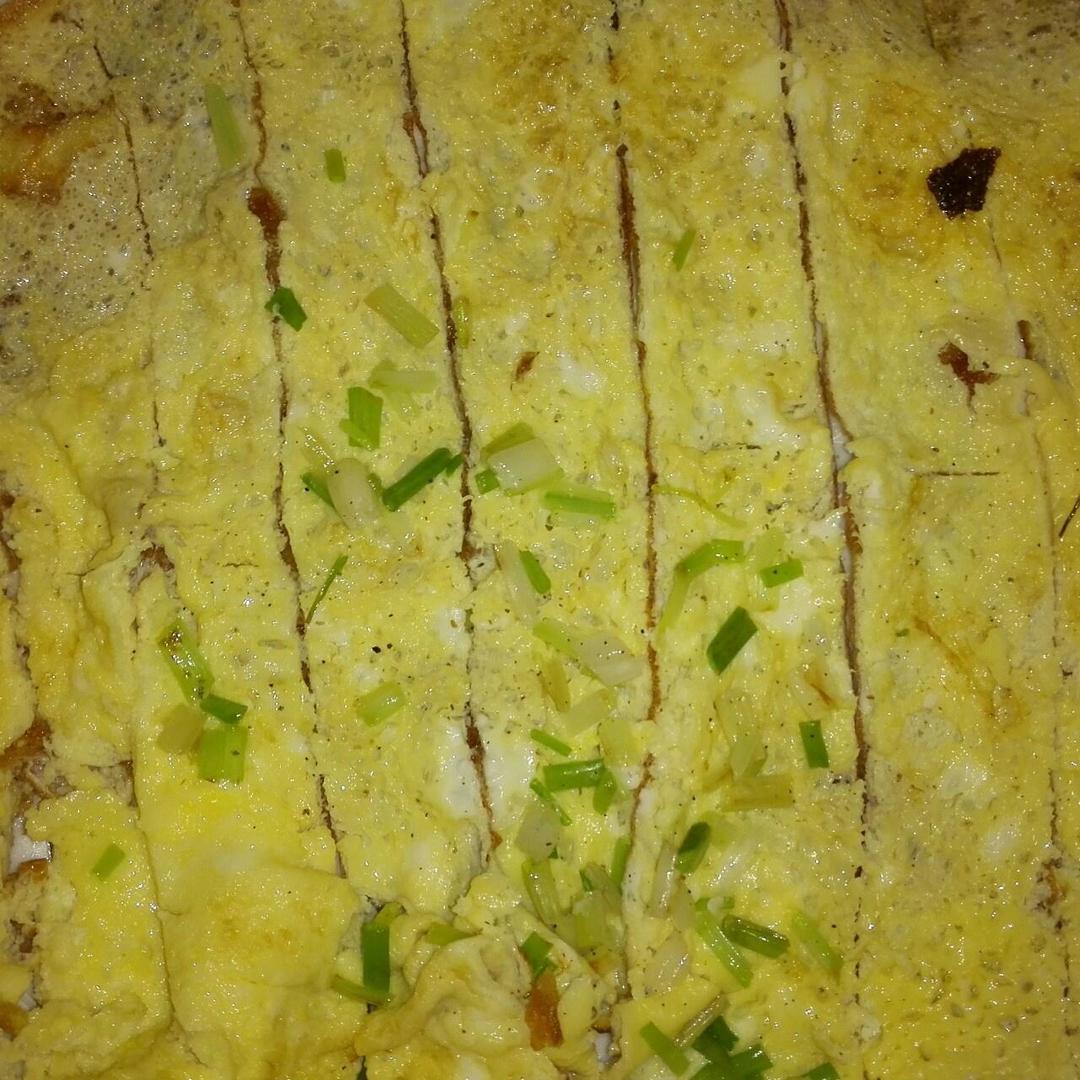 葱香蛋饼的做法