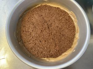 巧克力慕斯蛋糕8寸的做法 步骤9