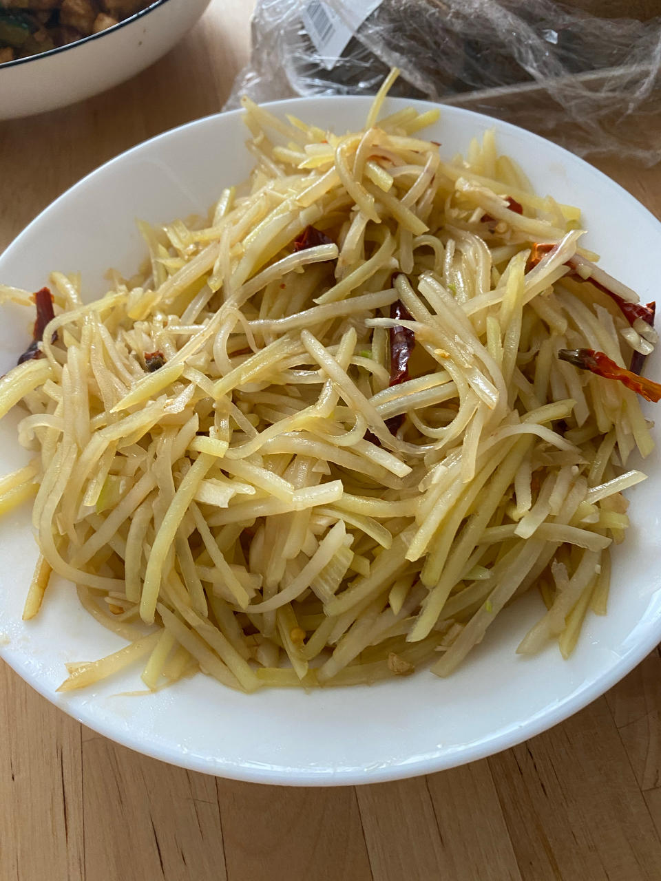 超级无敌下饭菜～酸辣土豆丝