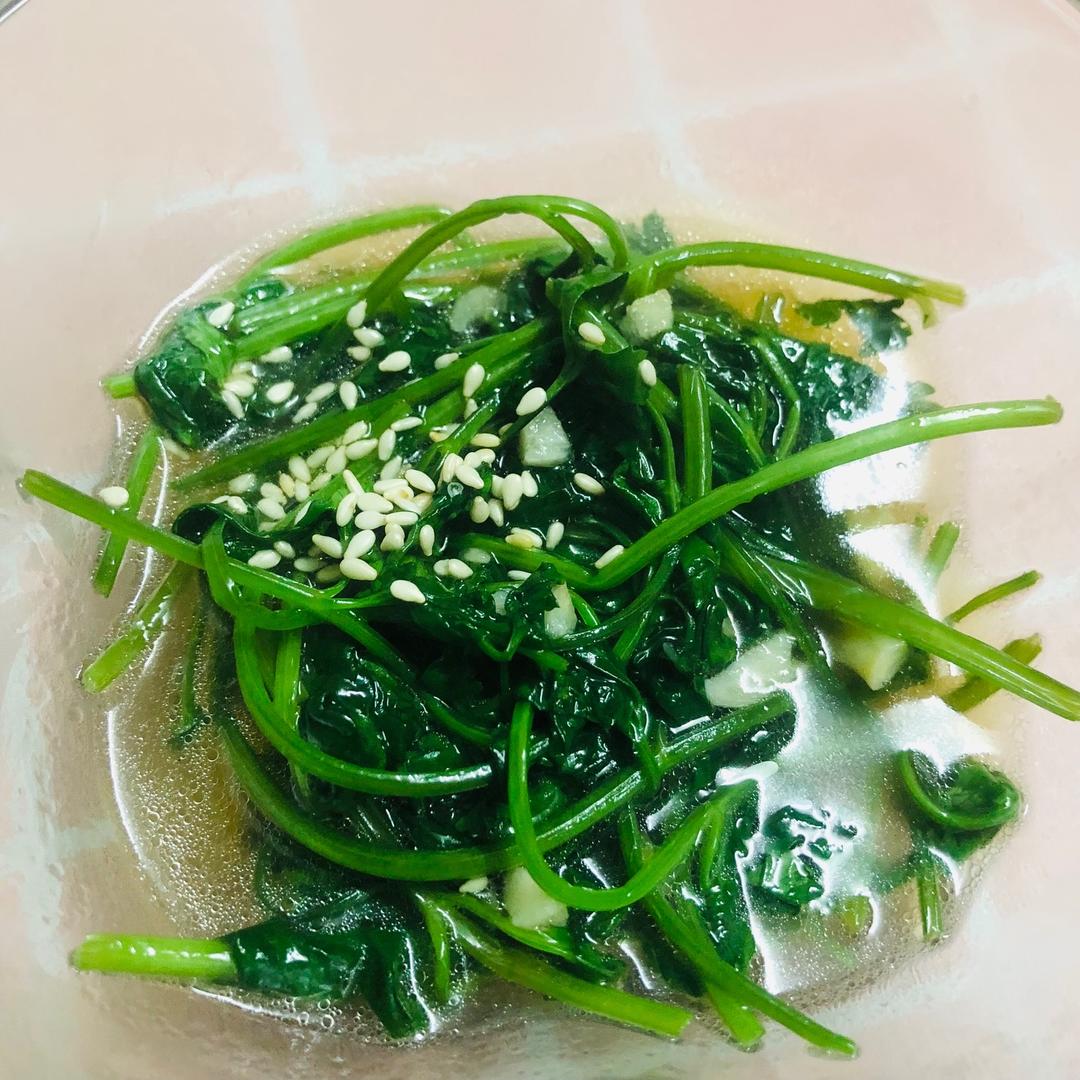 人间美食！炒香菜！