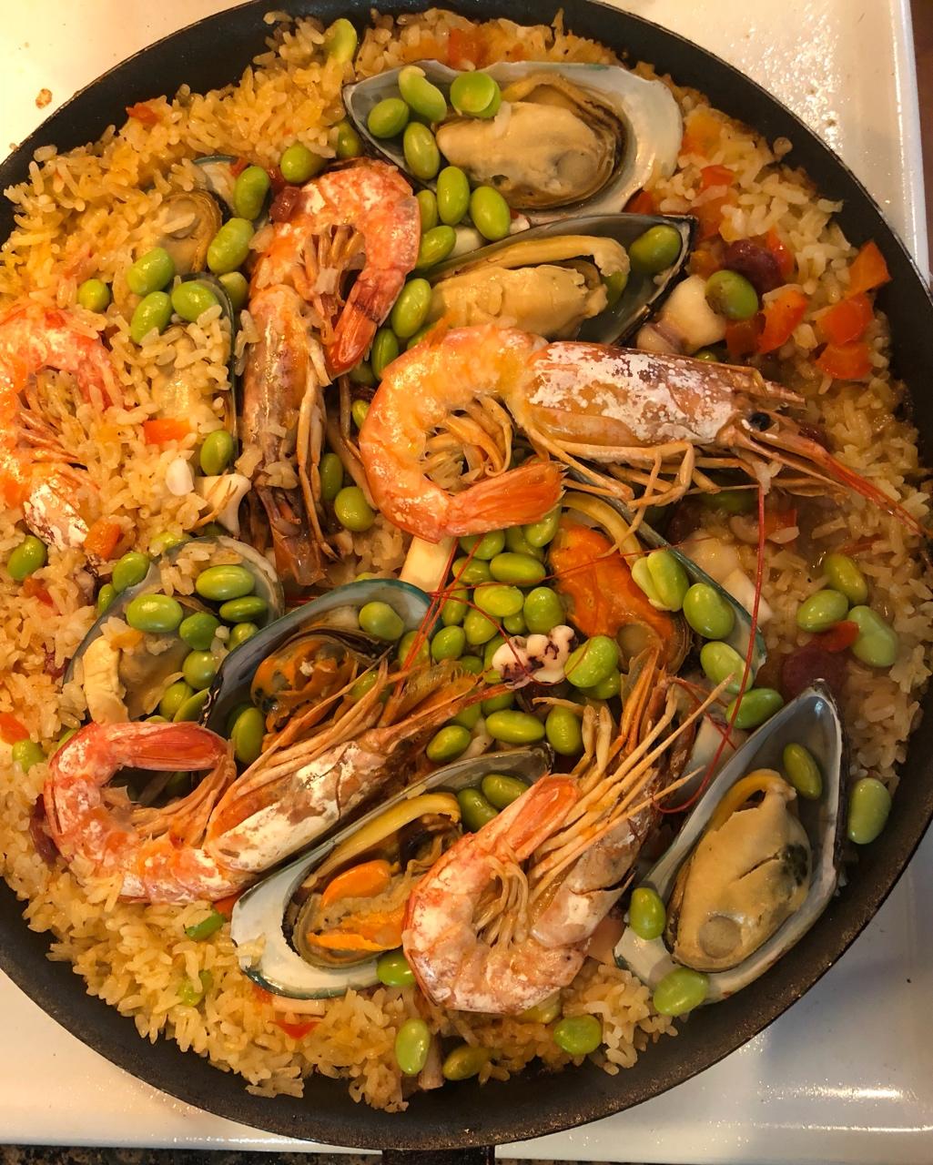 【曼食慢语】Seafood Paella 西班牙海鲜饭