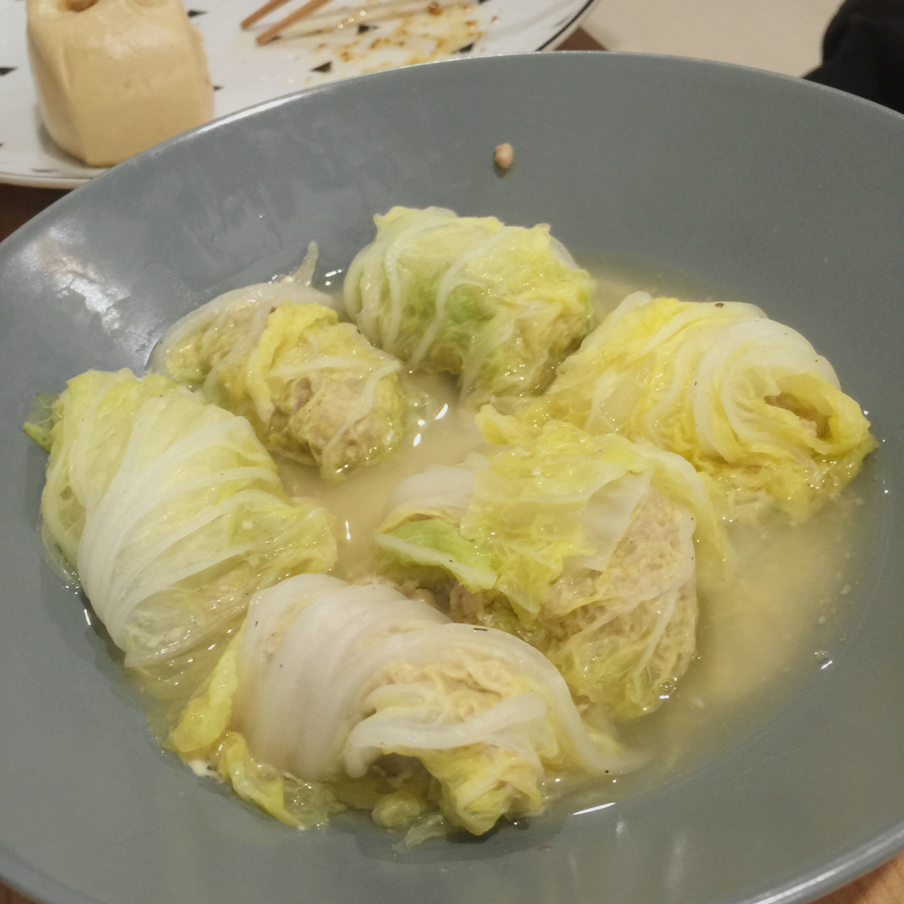 肉沫白菜卷