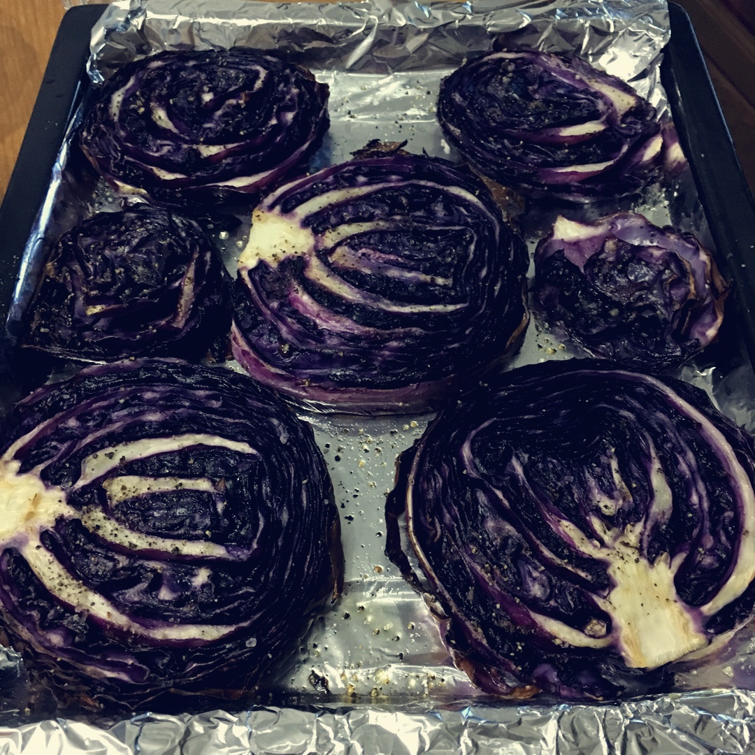 【健康三餐】香烤紫甘蓝