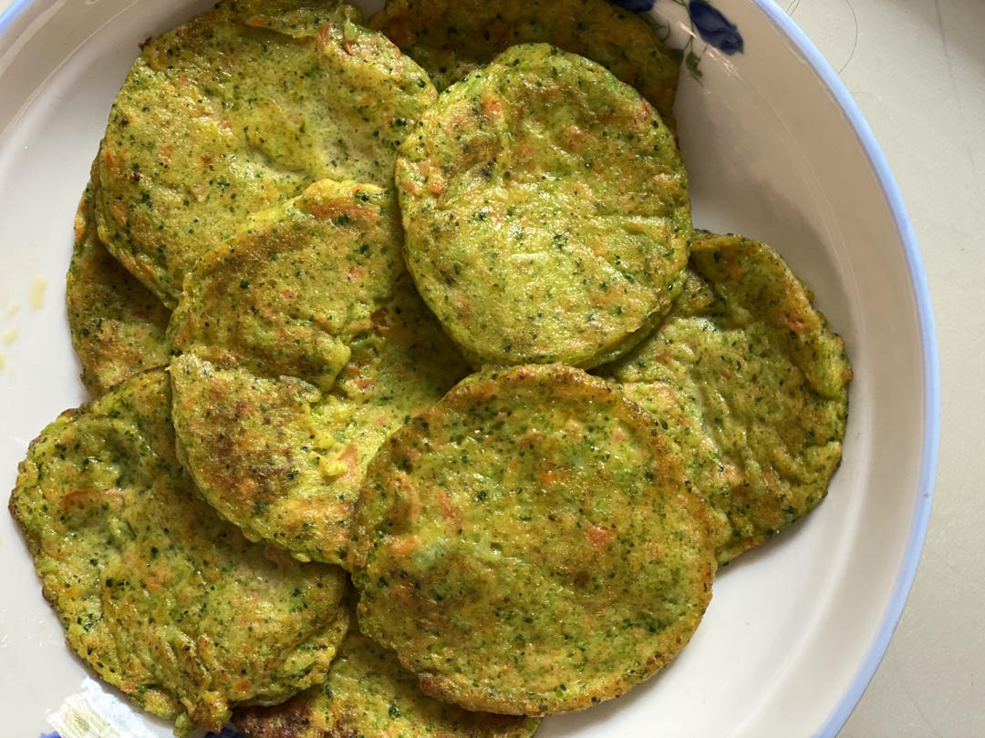 瑾飒做的一岁宝宝蔬菜饼