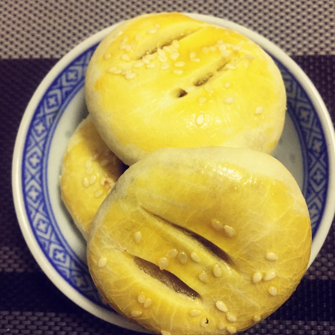 老婆饼 蔓越莓糯米馅 黄油版