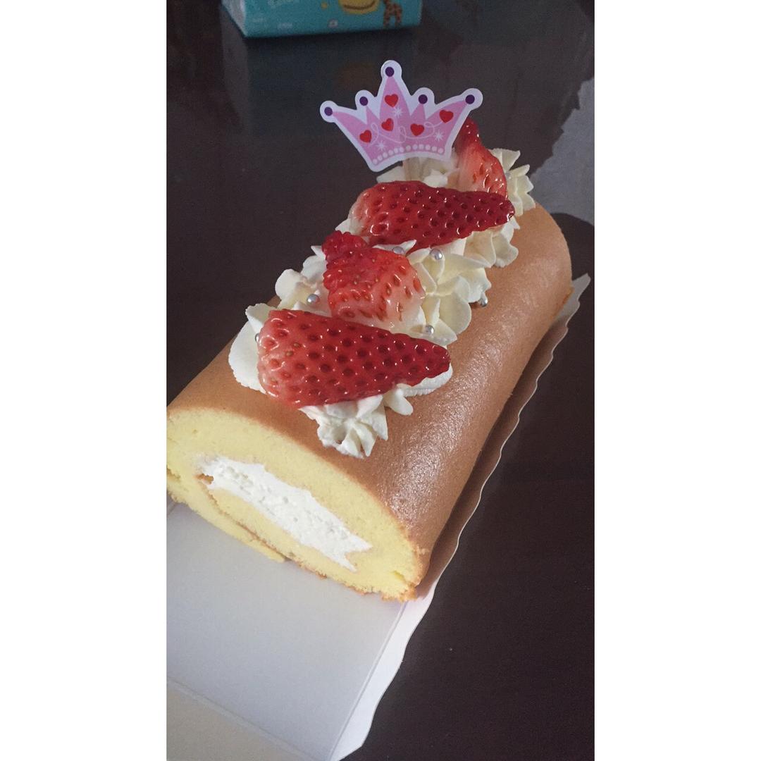 原味蛋糕卷