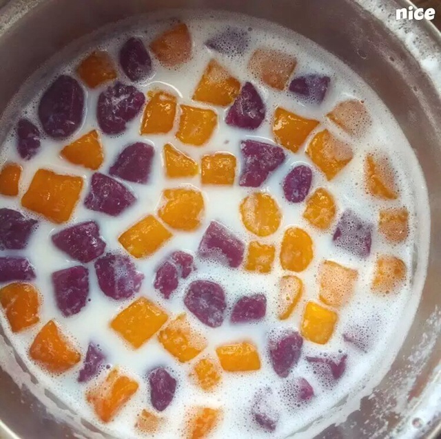 芋圆红豆汤