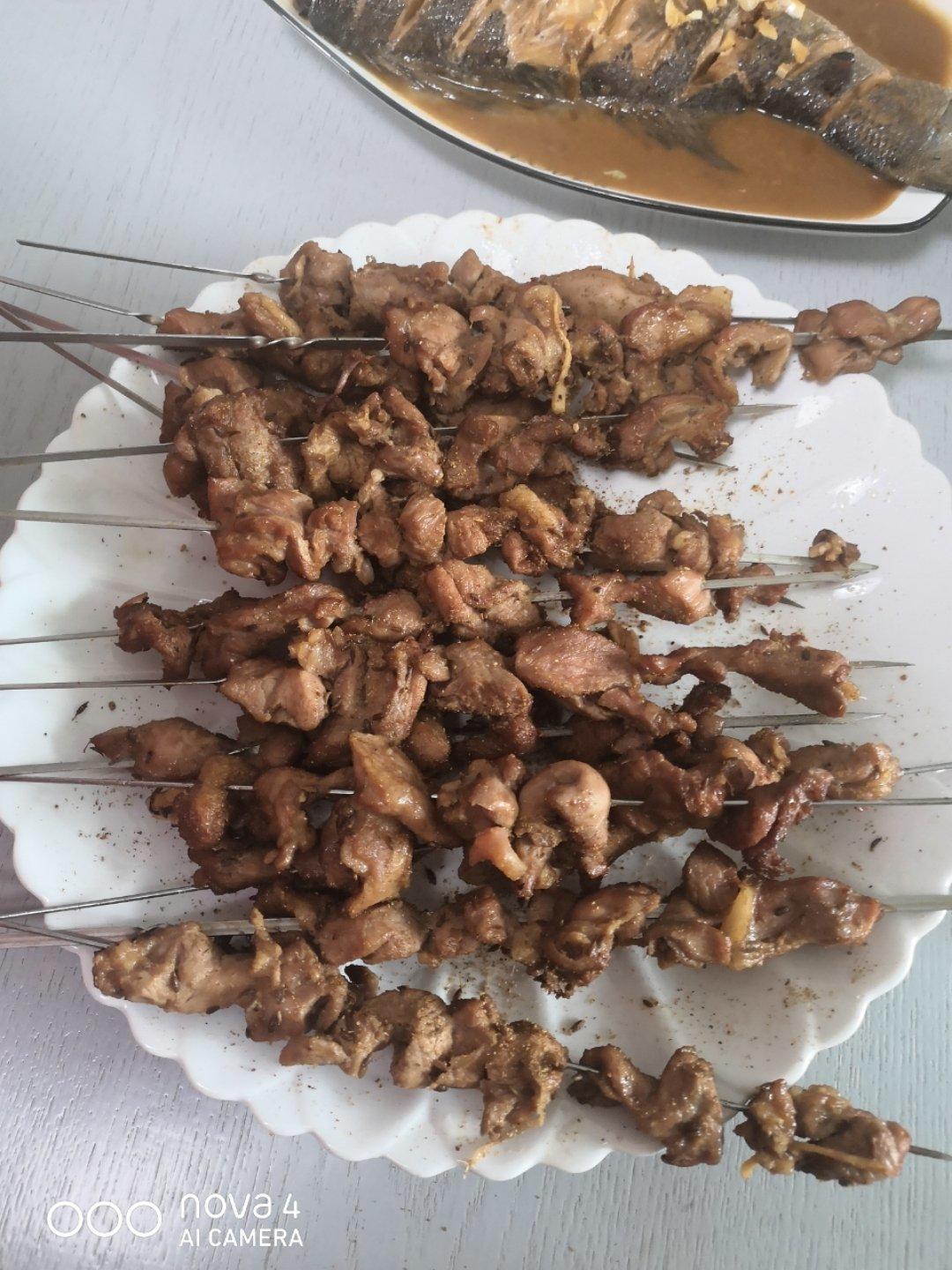 烤羊肉串/孜然羊肉/烤羊排 (烤箱/空气炸锅版)