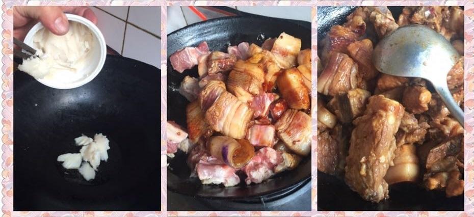 红烧排骨（猪排+五花肉）的做法
