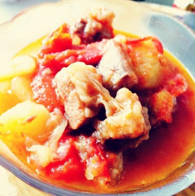 番茄牛腩(这样做牛肉不会老哦）