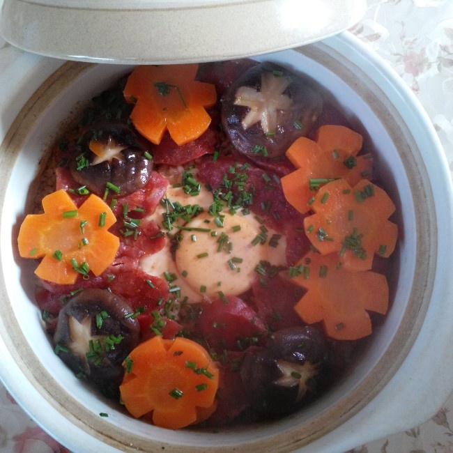香肠煲仔饭