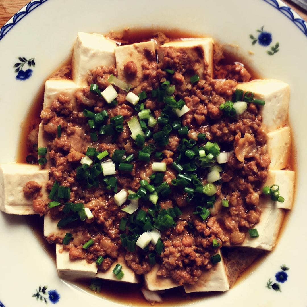肉末蒸豆腐