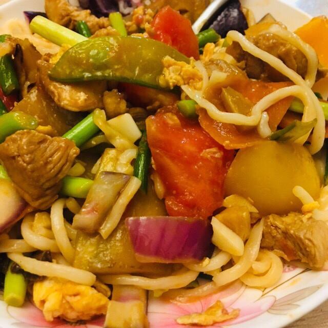 剩菜处理❤️5分钟拉条子