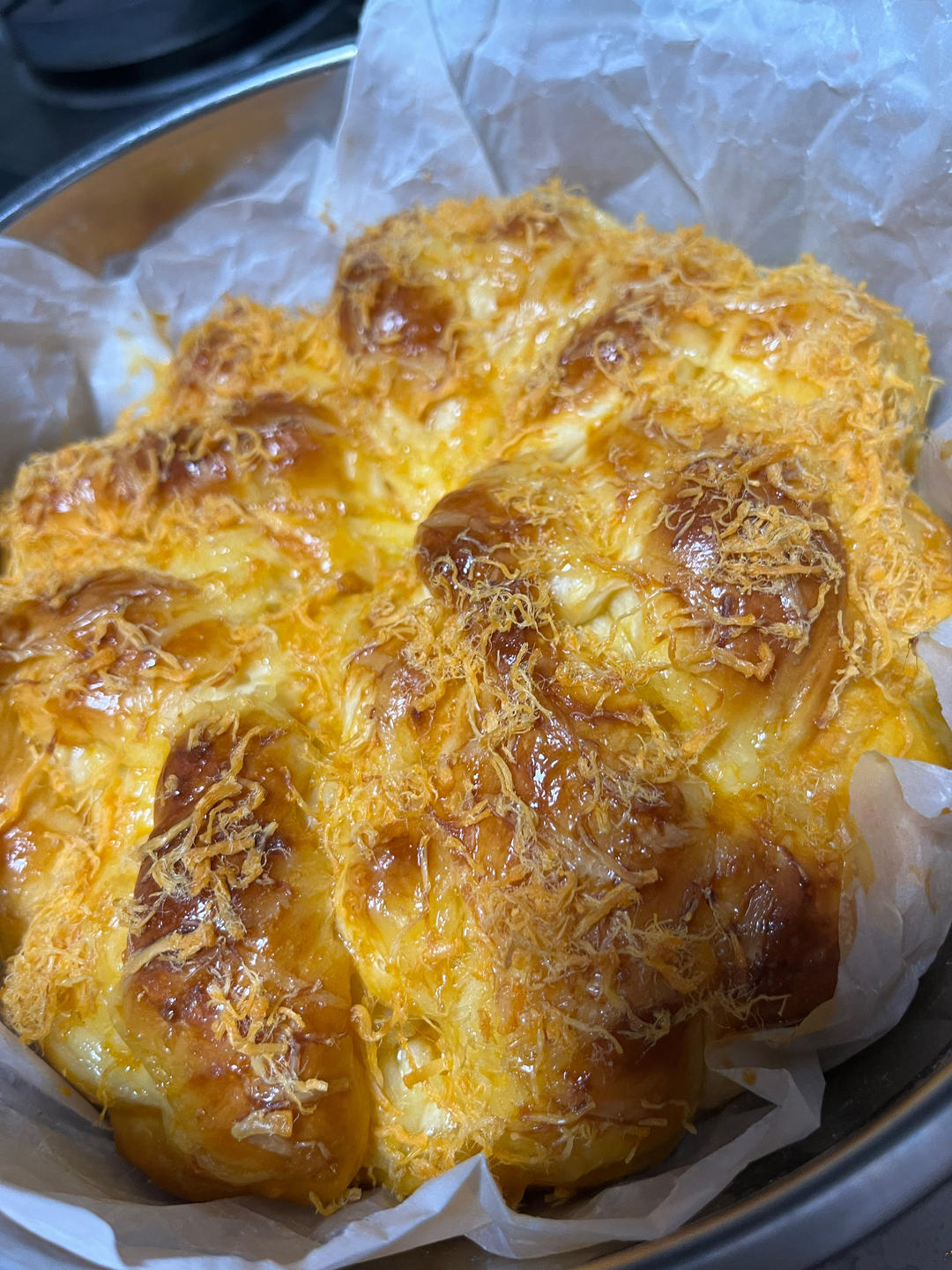 肉松吐司【超多料香爆马苏里拉】