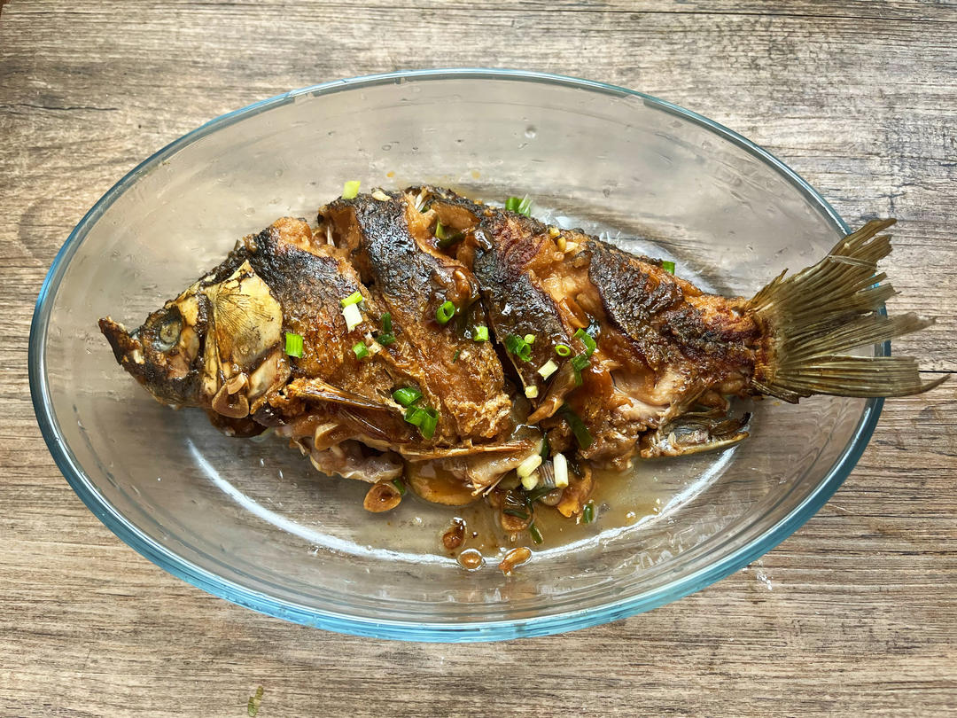 光盘排行榜No.1干烧鲫鱼🐟（免烤箱版）