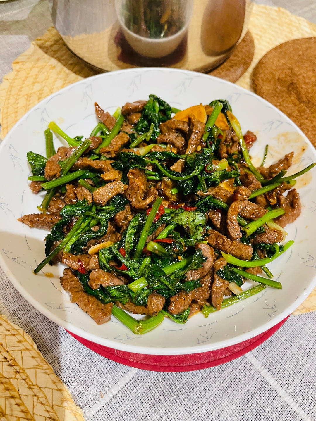 香菜牛肉丝（下饭神器）