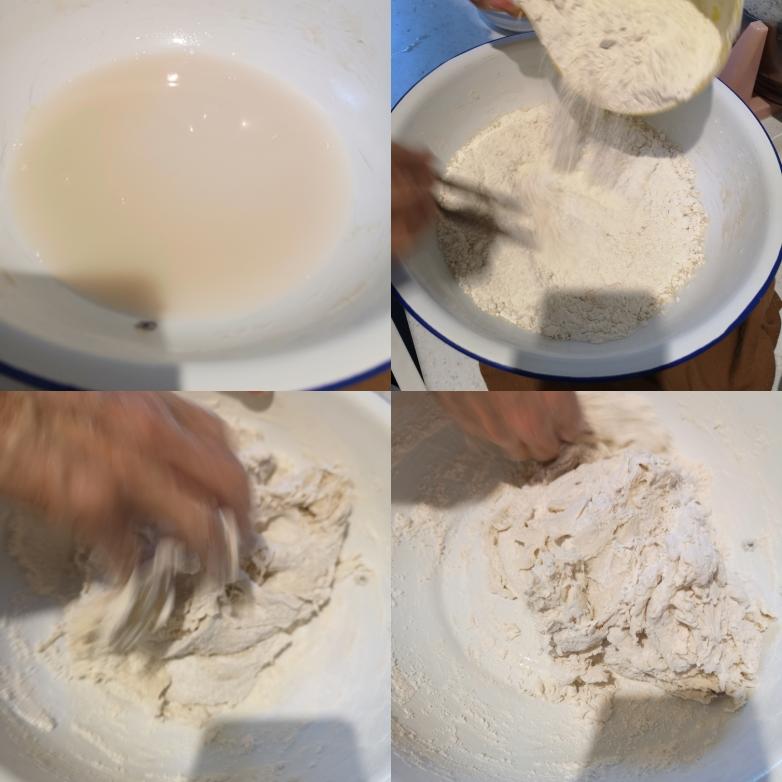 纯奶手撕吐司的做法 步骤1