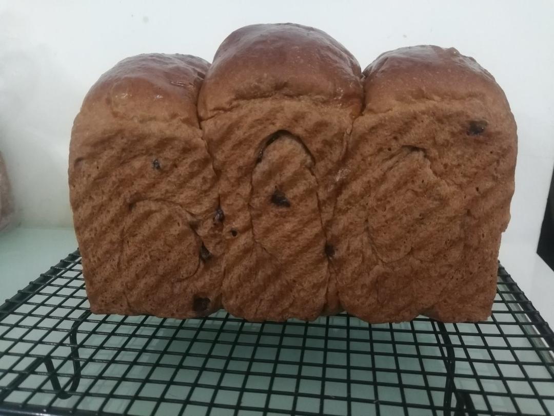 奶油巧克力吐司