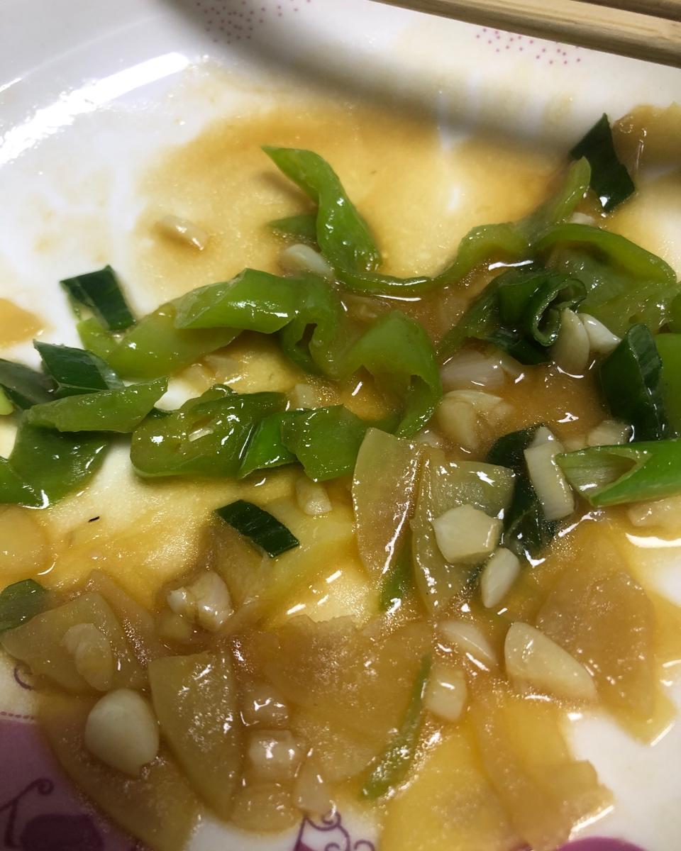 家常炒土豆片