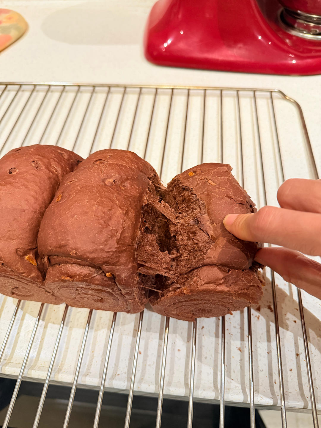 好吃到翘jiojio的巧克力生吐司