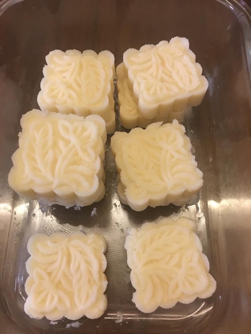 华夫巧克力做的养胃山药糕