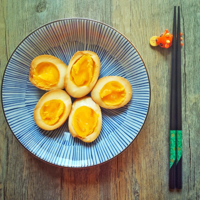 日式鲣节溏心卤蛋