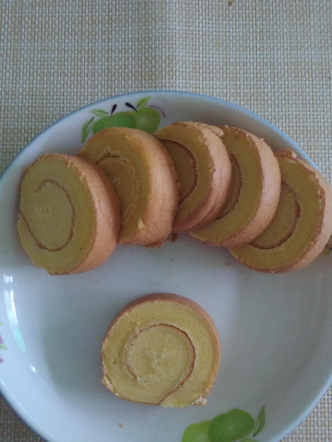 原味蛋糕卷