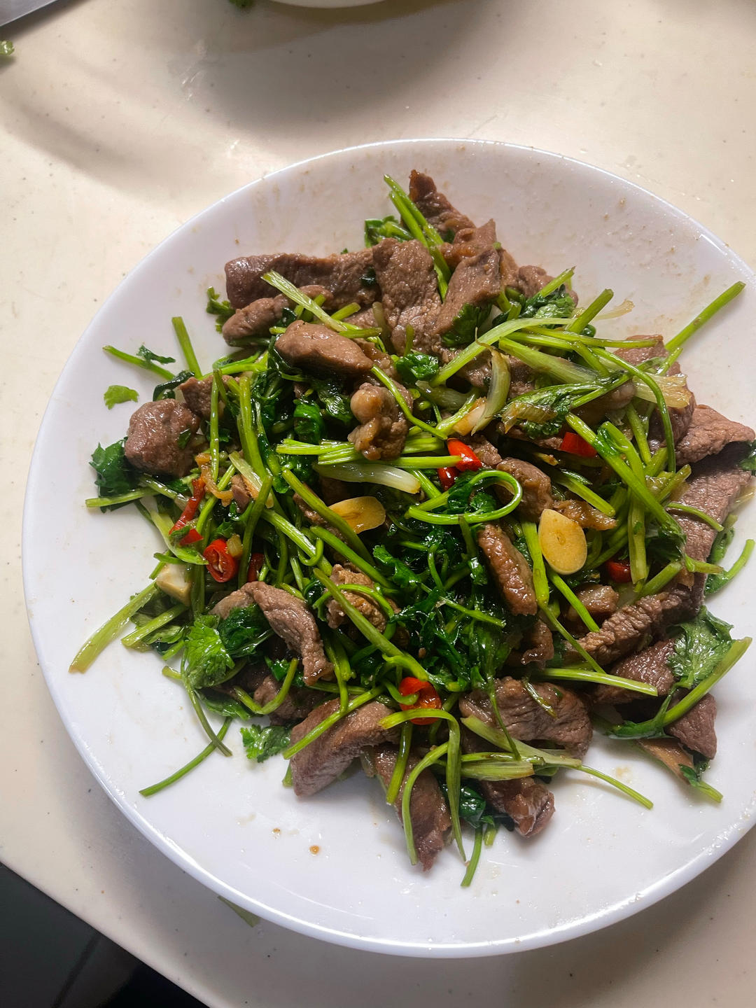 小炒黄牛肉，肉嫩味香！太好吃了简直是米饭杀手！
