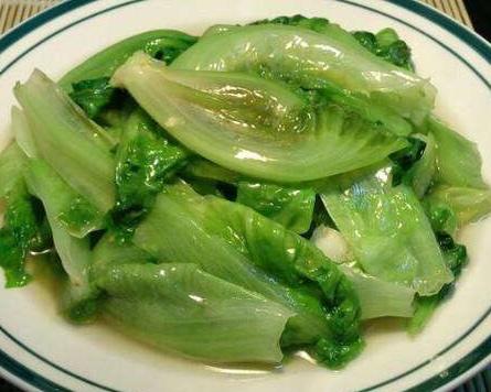 炒生菜（附懒人菜做法两种）