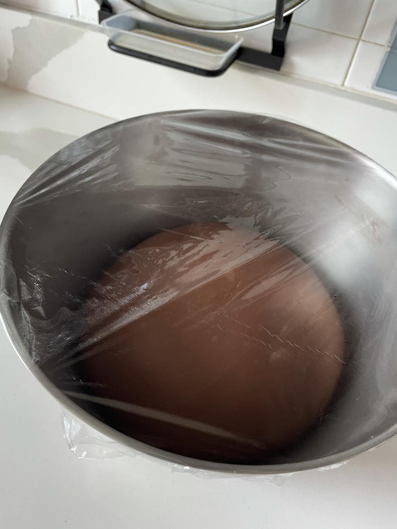 双重巧克力爆浆小餐包