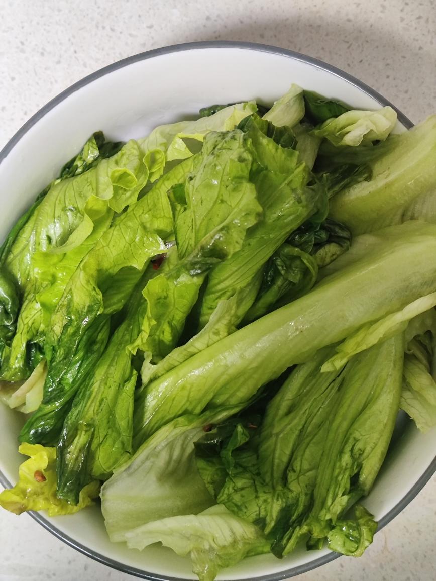 减脂午餐/清炒生菜