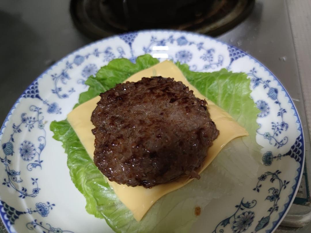 快手汉堡牛肉饼🍔