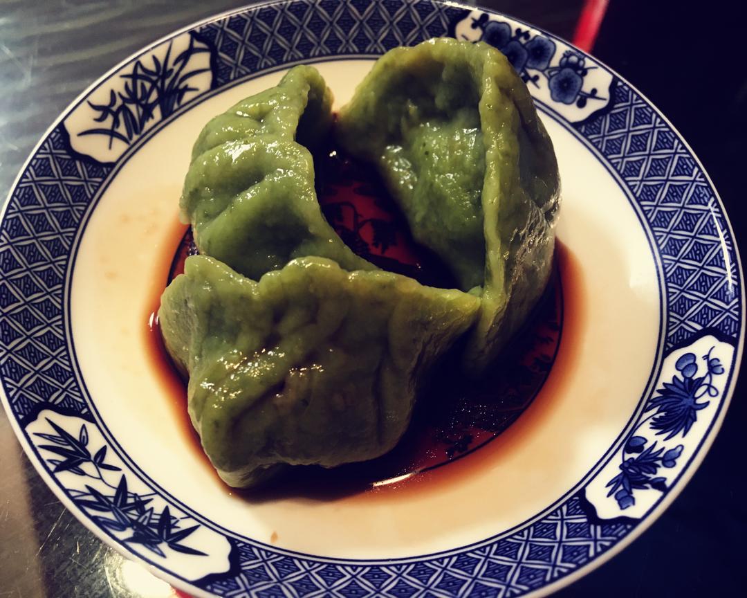 菠菜水饺的做法