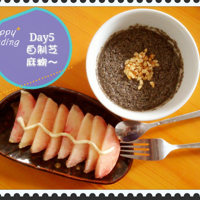 免煮无糖芝麻糊