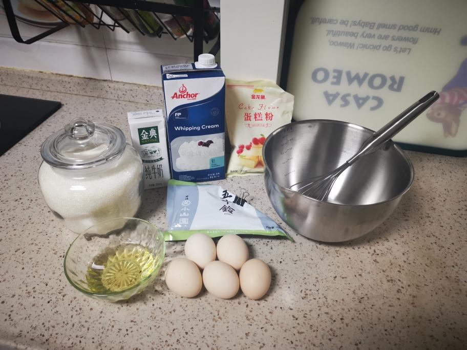 纯奶手撕吐司的做法 步骤1