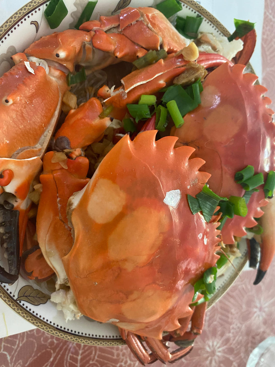 蒜蓉粉丝蒸蟹