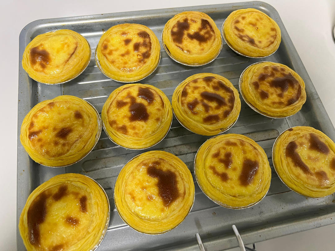 超嫩滑的葡式蛋挞(全蛋版)新手友好『秒杀KFC』