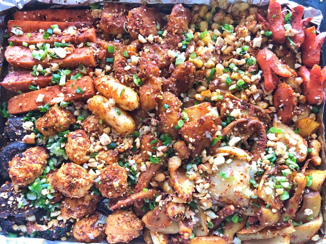 自制烤箱版烧烤，简单好吃过烧烤摊