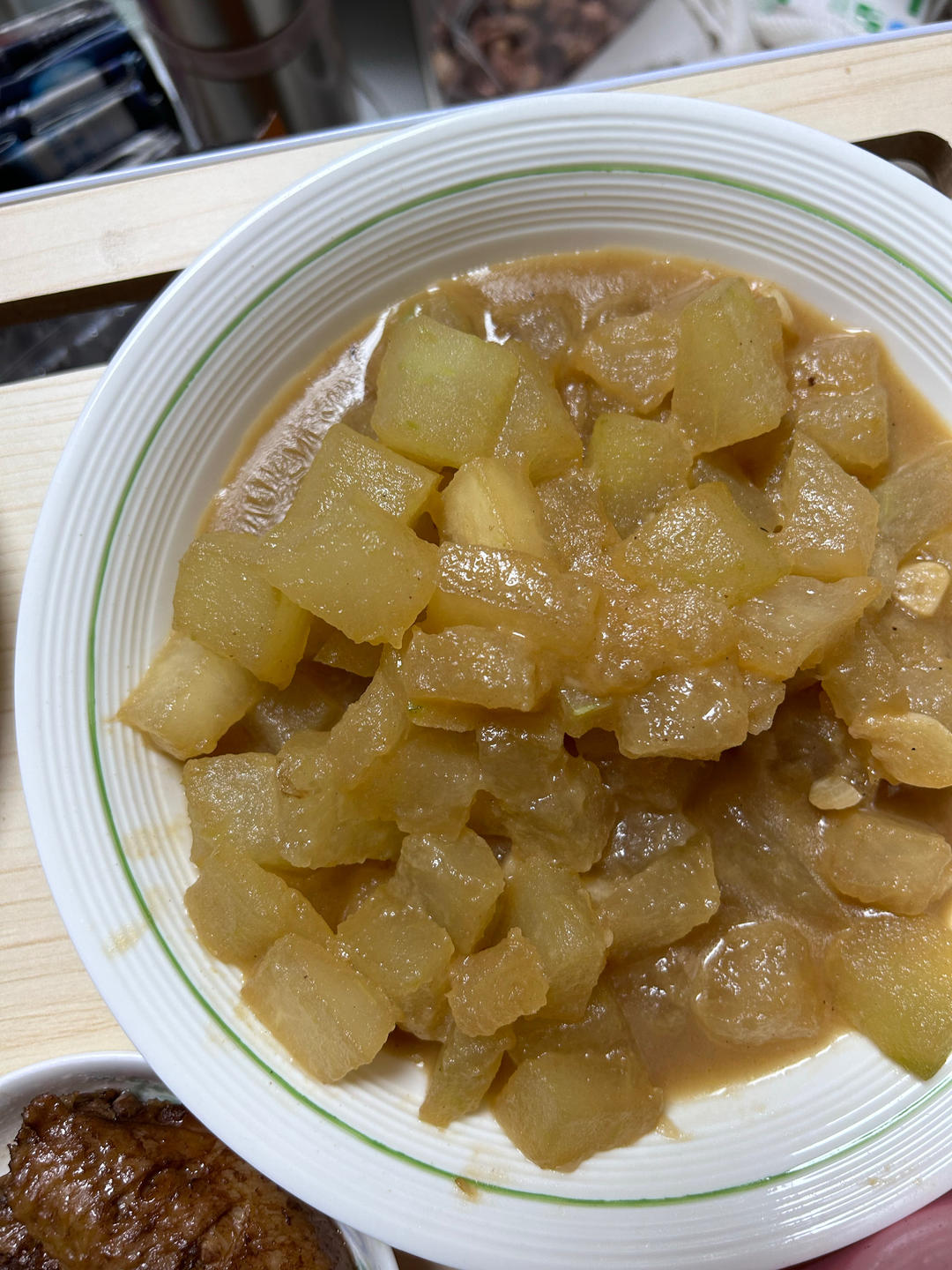 蚝油焖冬瓜