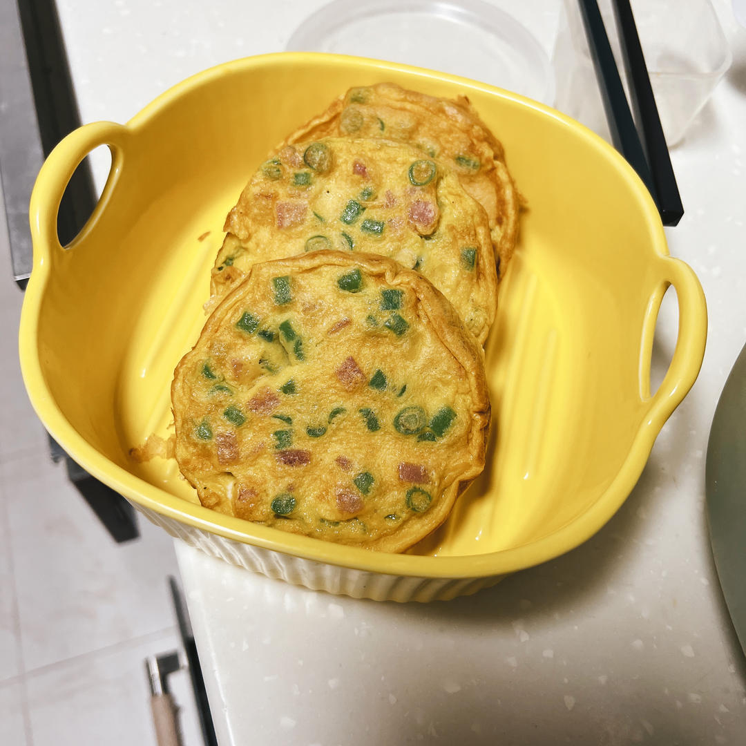 孩子都爱的豆角蛋饼