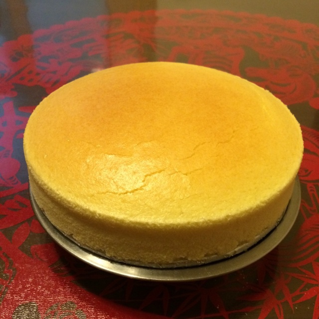烫面轻乳酪蛋糕